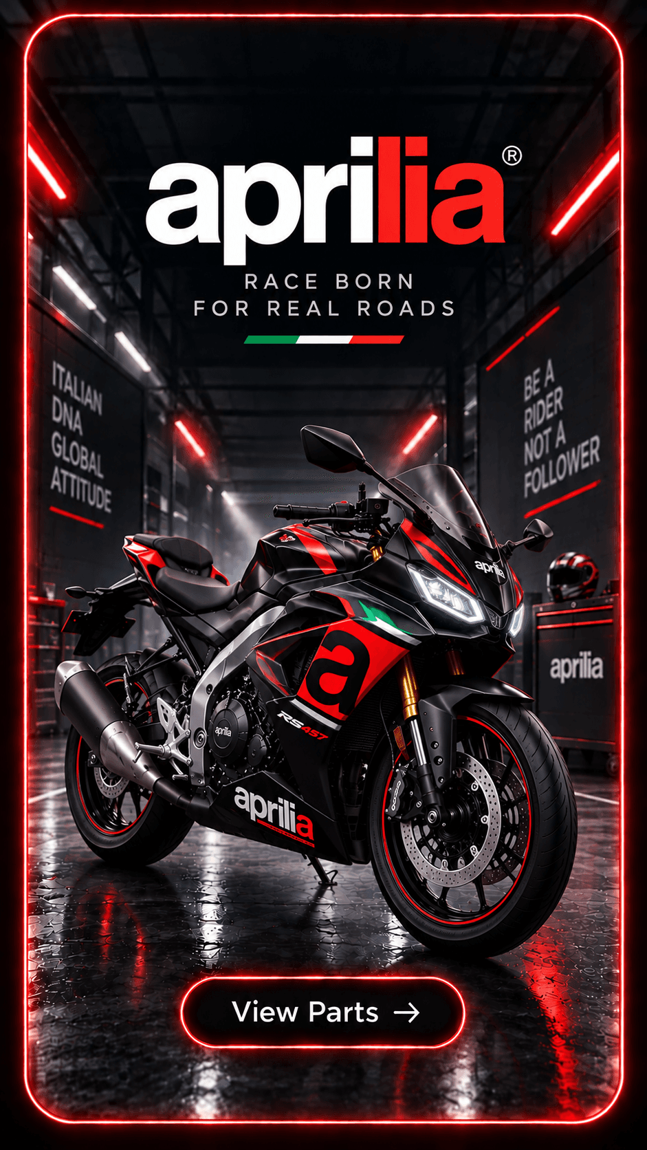 Aprilia — Be A Racer